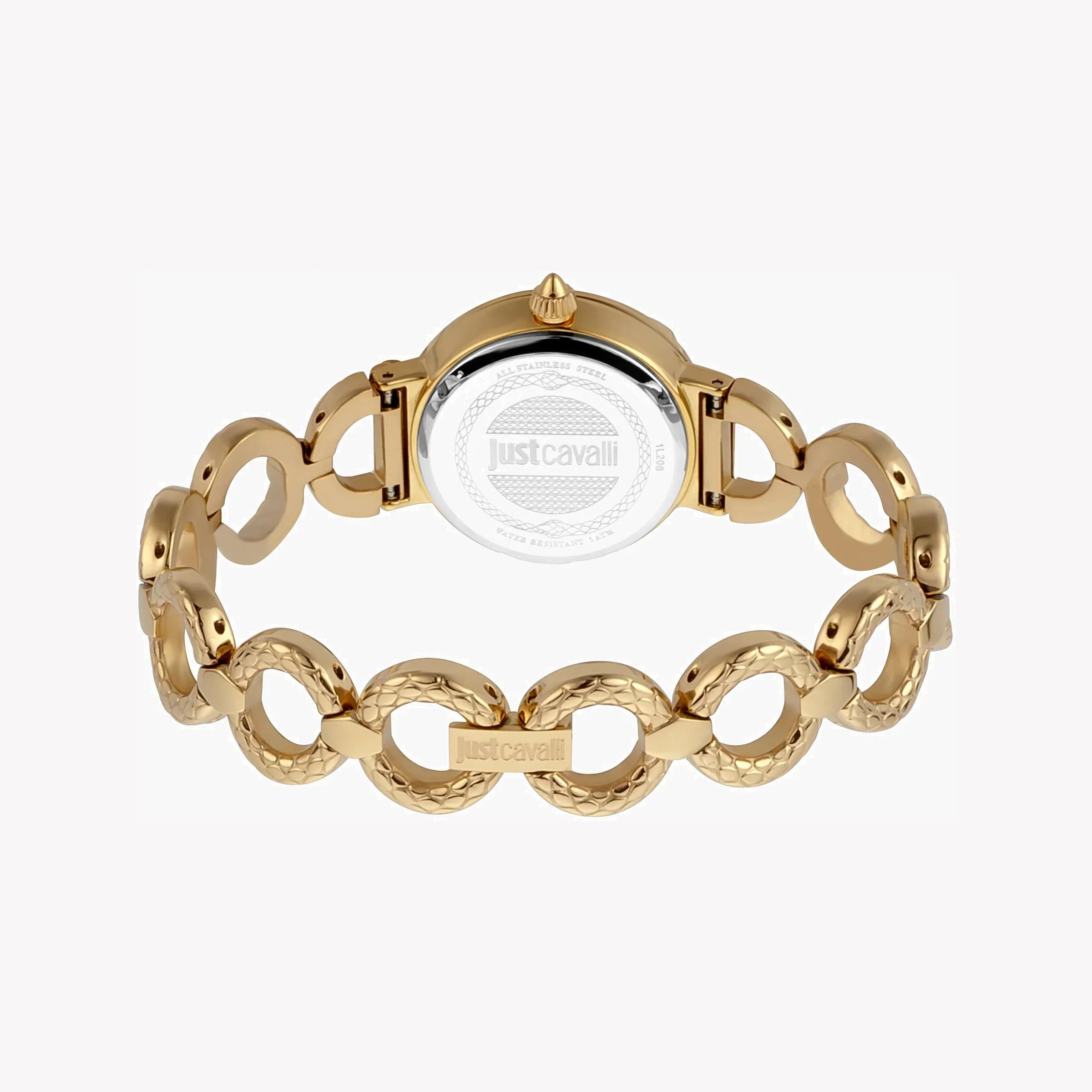 Just Cavalli Women's Gold Watch, Champagne Dial | Jc1l206m0025