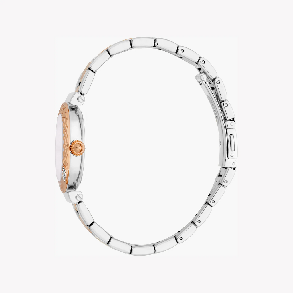 Just Cavalli Women's Two-Tone Watch, White Dial | Jc1l332m0085