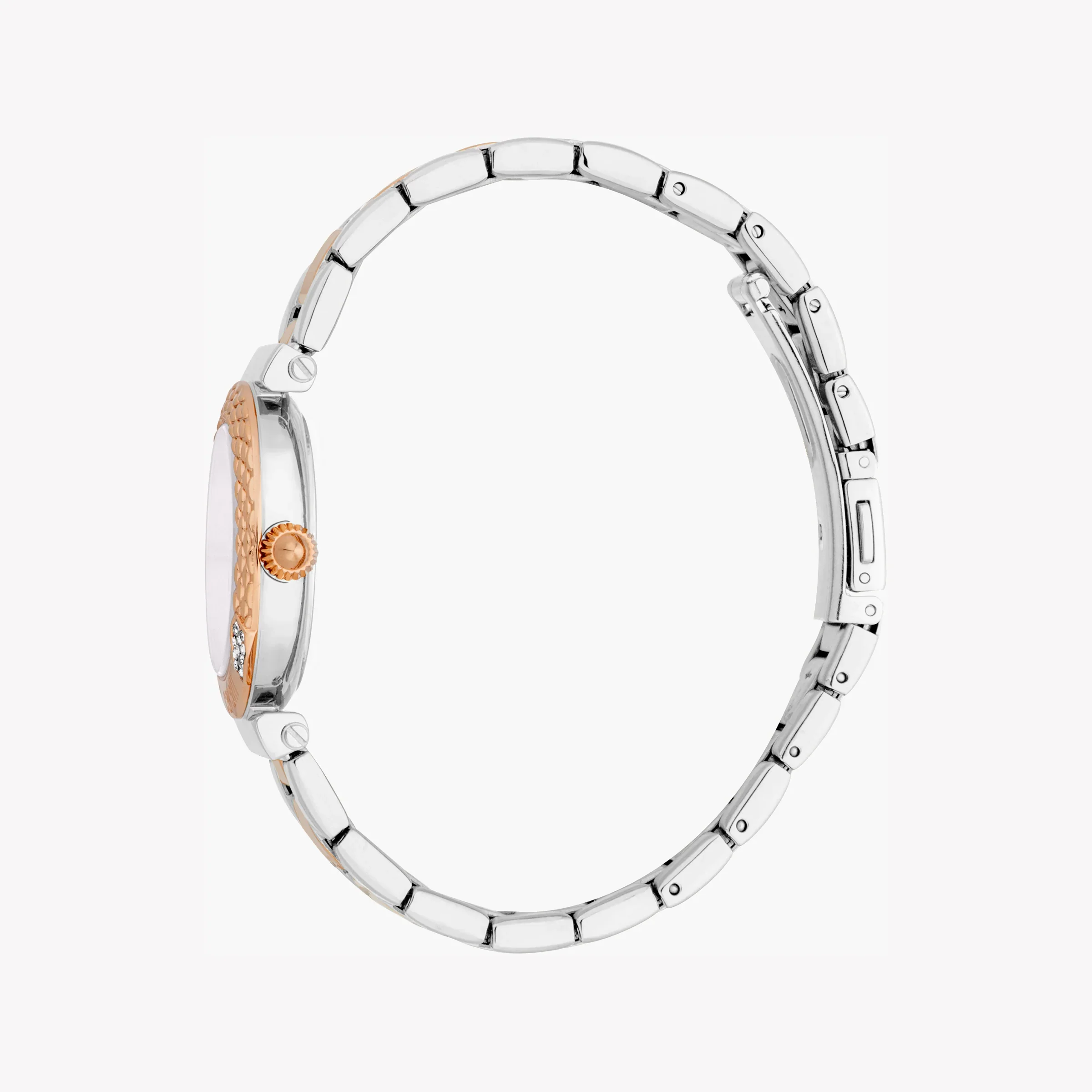 Just Cavalli Women's Two-Tone Watch, White Dial | Jc1l332m0085