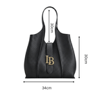 Mayfair Black Shoulder Plant Based Leather Bag  (Pre-Order For delivery 28th May 2026)