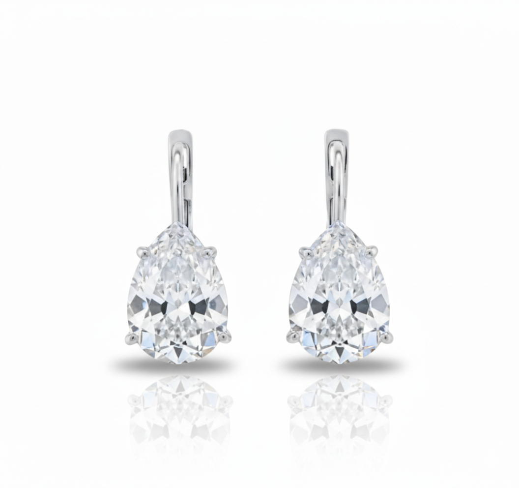Eclisse Pear Earrings
