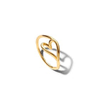 PANDORA Mod. ORGANICALLY SHAPED HEART SMALL RING