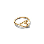 PANDORA Mod. ORGANICALLY SHAPED HEART SMALL RING