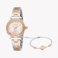 Just Cavalli Women's Two-Tone Watch, White Dial | Jc1l332m0085