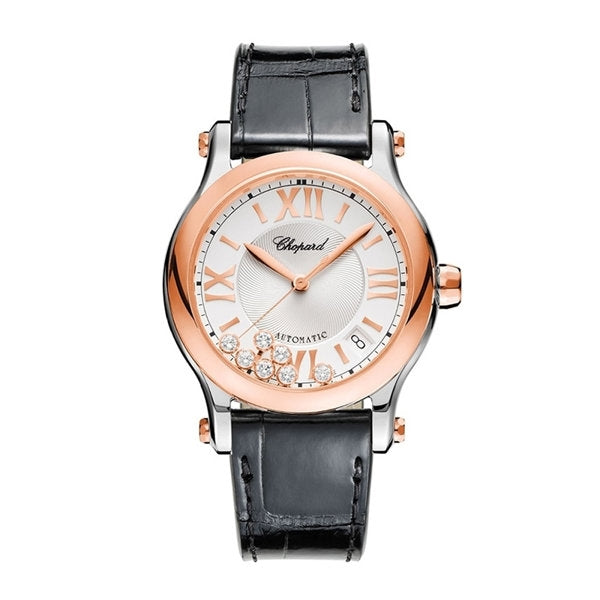 CHOPARD MOD. HAPPY SPORT AUTOMATIC W/Diamonds