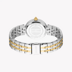Just Cavalli Women's Two-Tone Watch, Silver Dial | Jc1l314m0085