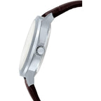 Men's Watch Casio MULTIFUNCTION SILVER, LEATHER (Ø 41,5 mm)