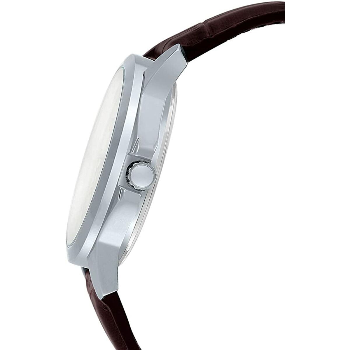 Men's Watch Casio MULTIFUNCTION SILVER, LEATHER (Ø 41,5 mm)