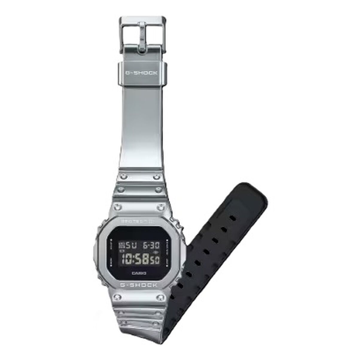 Men's Watch Casio G-Shock THE ORIGIN - FINE METALLIC SERIES - STEEL (Ø 43 mm)