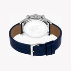 Esprit Men's Blue Leather Watch, Blue Dial | Es1g262m0085