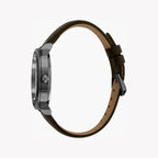 Just Cavalli Men's Brown Leather Watch, Gray Dial | Jc1g079l0035