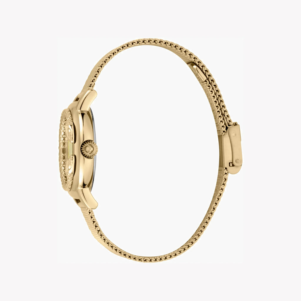 Just Cavalli Women's Gold Stainless Steel Watch, Champagne Dial | Jc1l151m0525