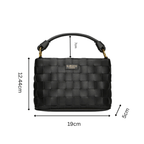 Baby Bella Black Vegan Crossbody Bag