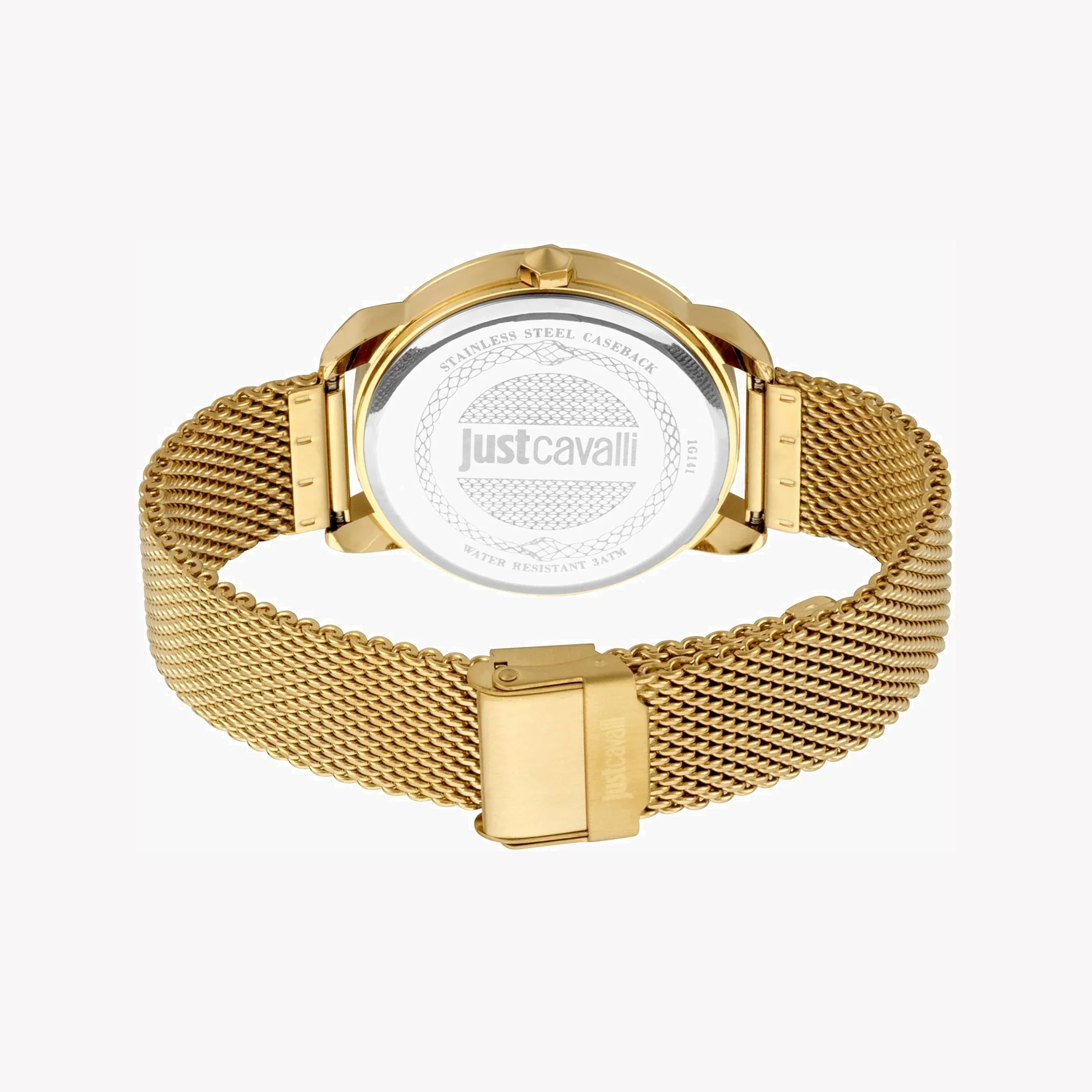 Just Cavalli Men's Gold Watch, Champagne Dial | Jc1g141m0075