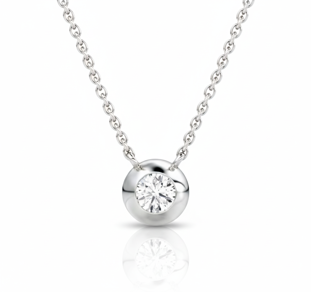 Soléa Bezel Necklace