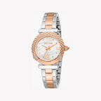 Just Cavalli Women's Two-Tone Watch, White Dial | Jc1l332m0085