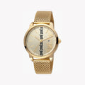 Just Cavalli Men's Gold Watch, Champagne Dial | Jc1g141m0075