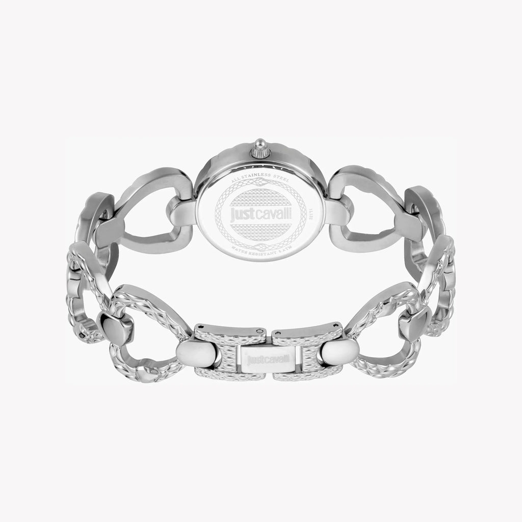 Just Cavalli Women's Silver Watch, Elegant Design | Jc1l132m0065