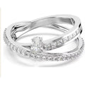 Ladies' Ring Swarovski 5691230 Silver 18