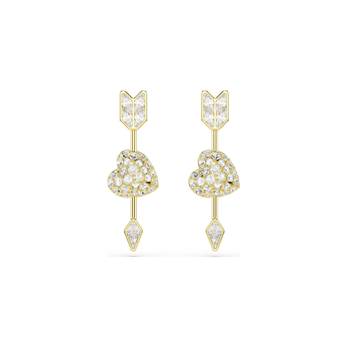 Ladies' Earrings Swarovski 5737295 Golden