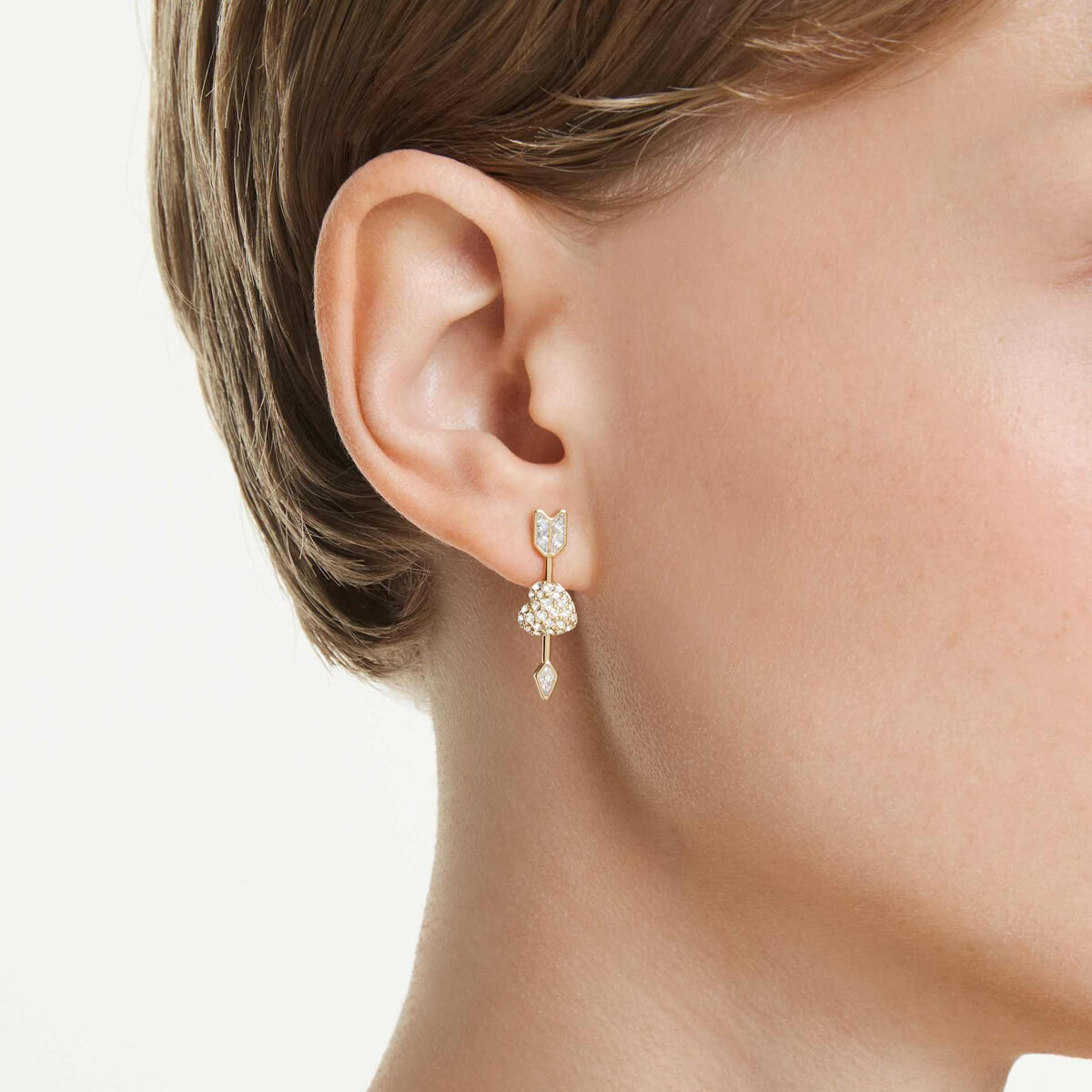 Ladies' Earrings Swarovski 5737295 Golden