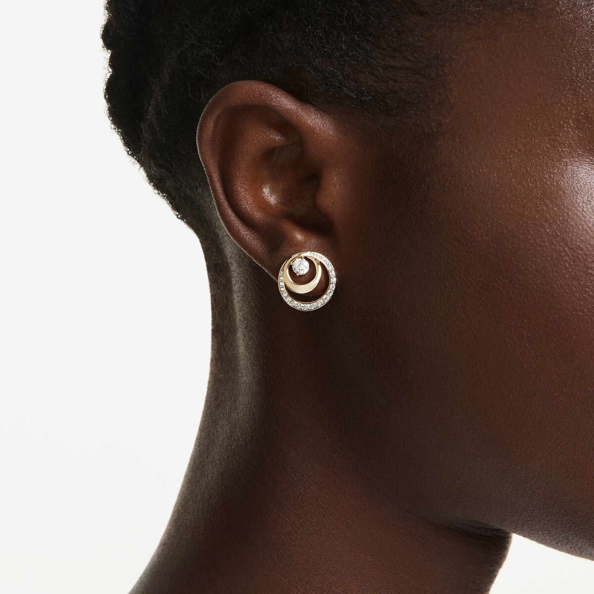 Ladies' Earrings Swarovski 5740407 Golden
