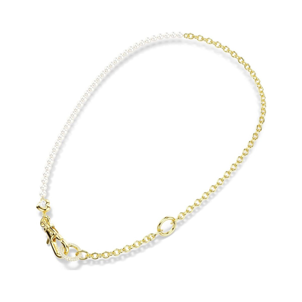 Ladies' Necklace Swarovski 5742961 White Golden
