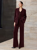 The Velvet Tailored Three-Piece Suit