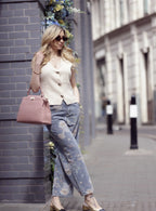 Elm Shoulder Bag in Nude