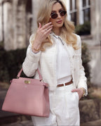 Elm Shoulder Bag in Nude