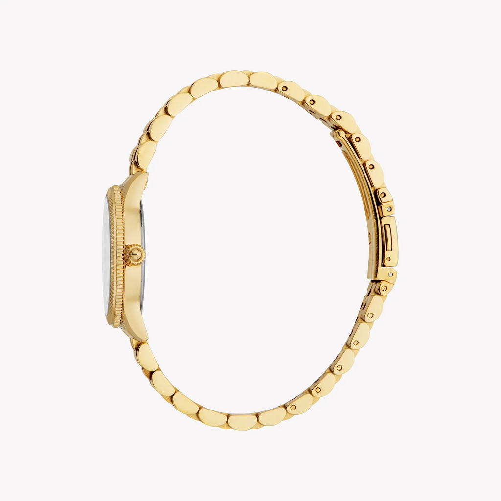 Just Cavalli Women's Gold Alloy Steel Watch, Silver Dial | Jc1l315m0055