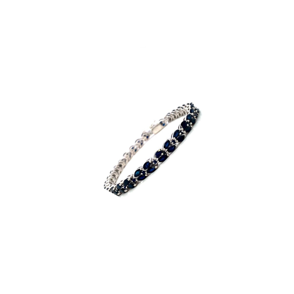 Sapphire Bracelet in .925 Sterling Silver - KSD 42407