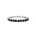 Sapphire Bracelet in .925 Sterling Silver - KSD 42407