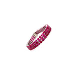 Ruby Bracelet in .925 Sterling Silver - KSD 44030