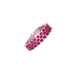 Ruby Bracelet in .925 Sterling Silver - KSD 4676
