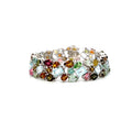 Multi Tourmaline Bracelet in .925 Sterling Silver - KSD 47104