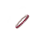 Ruby Bracelet in .925 Sterling Silver - KSD 47752