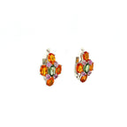 Multi Sapphire Jewellery Set in .925 Sterling Silver - KSS 6516
