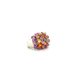 Multi Sapphire Jewellery Set in .925 Sterling Silver - KSS 6516