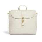 Rosie White Mini Vegan Backpack