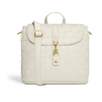 Rosie White Mini Vegan Backpack