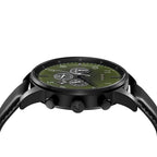Trnda Men's Stainless Steel Watch, Gradient Seaweed Green | Trn-43blk