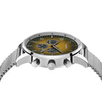 Trnda Men's Stainless Steel Watch, Gradient Cedar Brown Dial | Trnda43mm