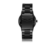 Trnda Men's Black Stainless Steel Watch, Seaweed Green Dial | Trn43b