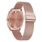 Trnda Women's Rose Gold Stainless Steel Watch, Mesh Band | Trn-358