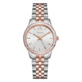 Trnda Women's Stainless Steel Watch, Silver & Rose Gold | Trnda-32mm