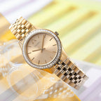 Trnda Women's Gold Stainless Steel Watch, Gold Dial | Trn-W32g