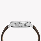Timex Men's Brown Leather Watch, Tan Dial | Tw2r88200