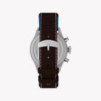Waterbury ACE Pan Am S.E. Chrono SST Silver Dial Brown Leather Strap | TW2Y38700