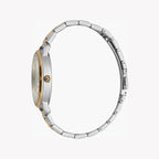 Just Cavalli Women's Silver & Rose Gold Watch, Silver Dial | Jc1l117m0095